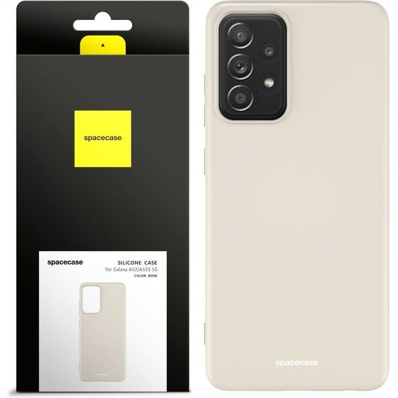 Spacecase Silicone Case Galaxy A52/A52s bone - (5905123436338)