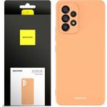 Spacecase Silicone Case Galaxy A53 5G orange - (5905123436444)