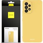 Spacecase Silicone Case Galaxy A53 5G yellow - (5905123436468)