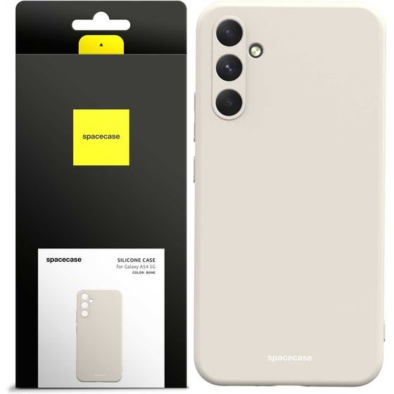 Spacecase Silicone Case Galaxy A54 5G bone - (5905123490095)
