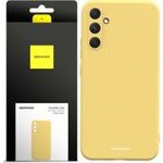 Spacecase Silicone Case Galaxy A54 5G yellow - (5905123490149)