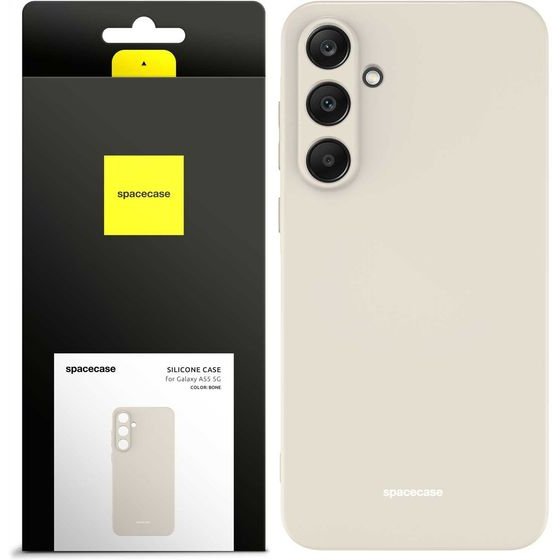 Spacecase Silicone Case Galaxy A55 5G bone - (5905719108724)