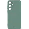 Spacecase Silicone Case Galaxy A55 5G dark green - (5905719108731)