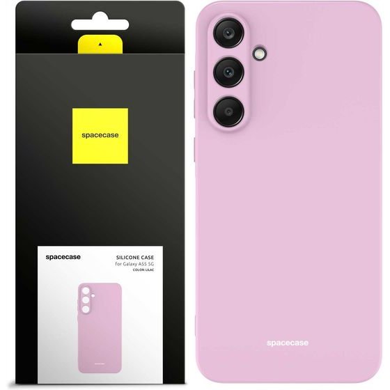 Spacecase Silicone Case Galaxy A55 5G lilac - (5905719108755)