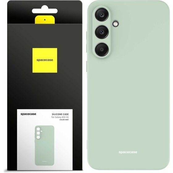 Spacecase Silicone Case Galaxy A55 5G mint - (5905719108762)