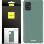 Spacecase Silicone Case Galaxy A71 dark green - (5905123436581)