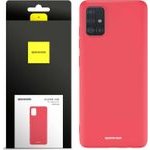 Spacecase Silicone Case Galaxy A71 red - (5905123436611)