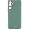 Spacecase Silicone Case Galaxy M55 5G dark green - (5905719110017)