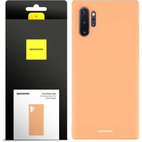 Spacecase Silicone Case Galaxy Note 10+ orange - (5905123436765)