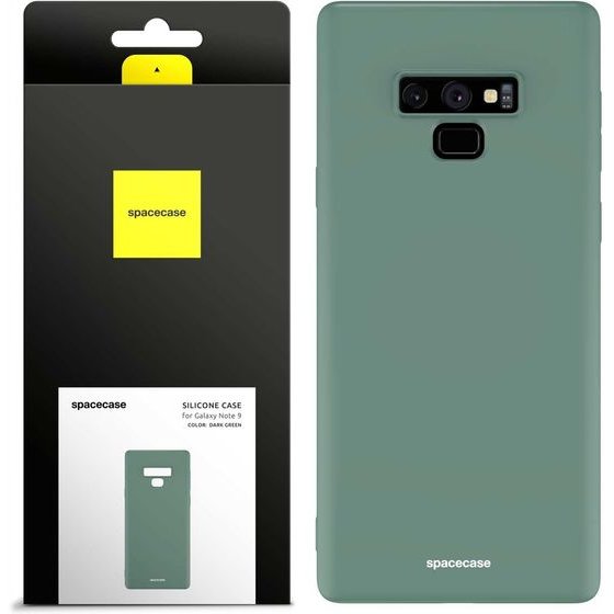 Spacecase Silicone Case Galaxy Note 9 dark green - (5905123436901)