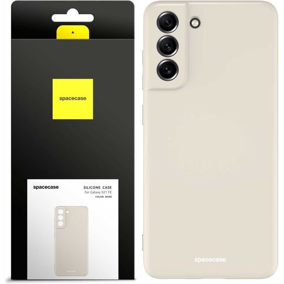 Spacecase Silicone Case Galaxy S21 FE bone - (5905123432934)