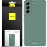 Spacecase Silicone Case Galaxy S21 FE dark green - (5905123432941)
