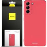 Spacecase Silicone Case Galaxy S21 FE red - (5905123432972)