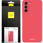 Spacecase Silicone Case Galaxy S21 red - (5905123432897)