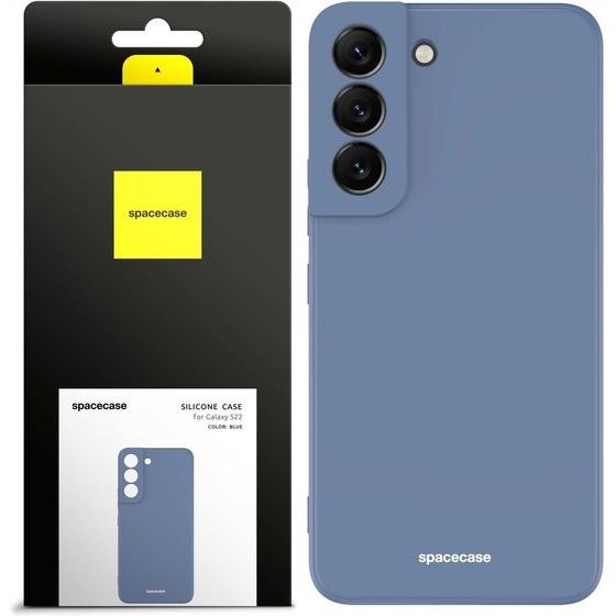 Spacecase Silicone Case Galaxy S22 blue - (5905123433160)