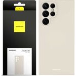 Spacecase Silicone Case Galaxy S22 Ultra bone - (5905123433252)