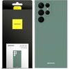Spacecase Silicone Case Galaxy S22 Ultra dark green - (5905123433269)