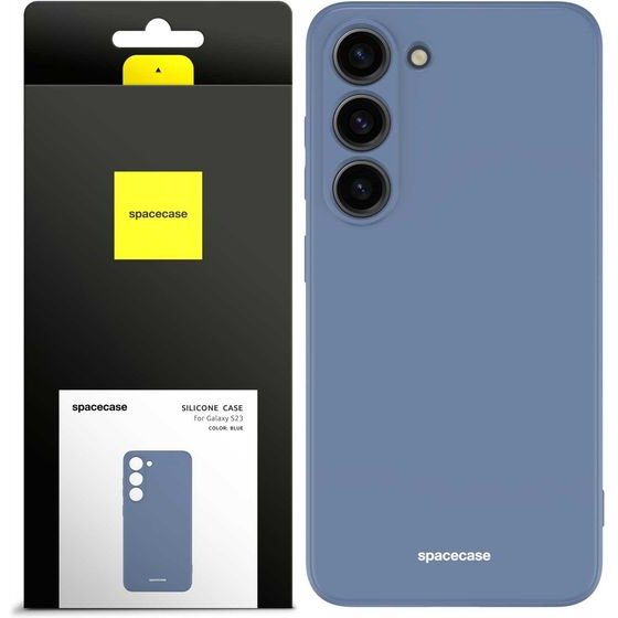 Spacecase Silicone Case Galaxy S23 blue - (5905123474996)