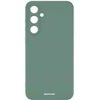 Spacecase Silicone Case Galaxy S23 FE dark green - (5905719104955)