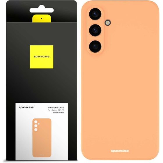 Spacecase Silicone Case Galaxy S23 FE orange - (5905719104986)