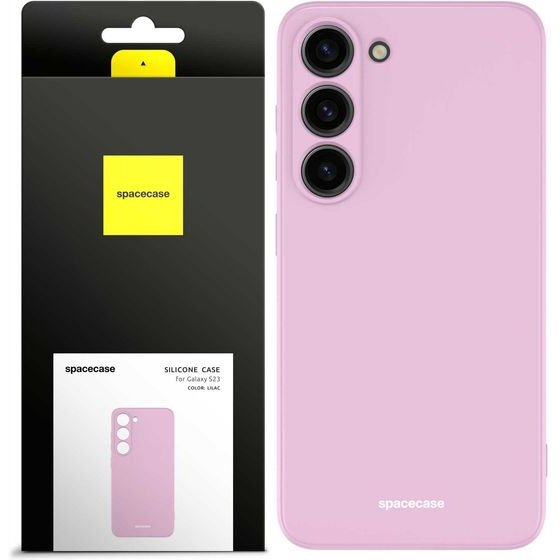 Spacecase Silicone Case Galaxy S23 lilac - (5905123475023)
