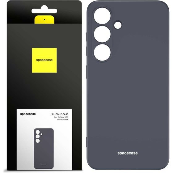 Spacecase Silicone Case Galaxy S24 black - (5905719106485)
