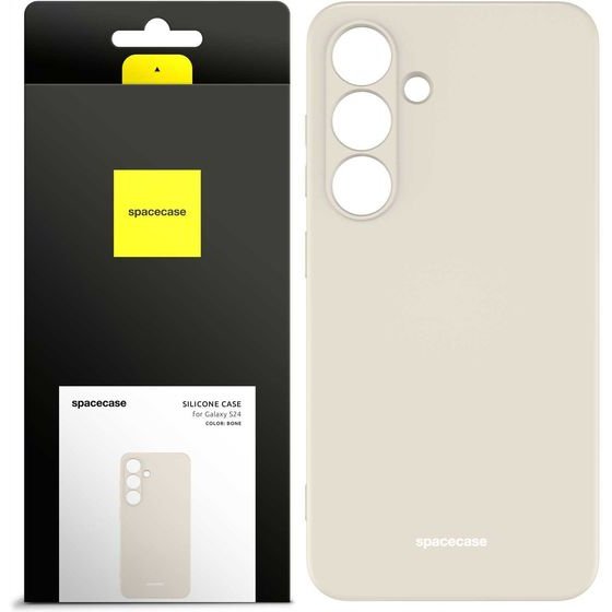 Spacecase Silicone Case Galaxy S24 bone - (5905719106508)