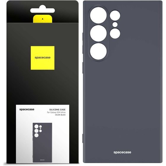Spacecase Silicone Case Galaxy S24 Ultra black - (5905719106614)