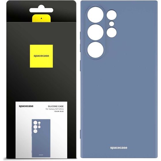 Spacecase Silicone Case Galaxy S24 Ultra blue - (5905719106621)