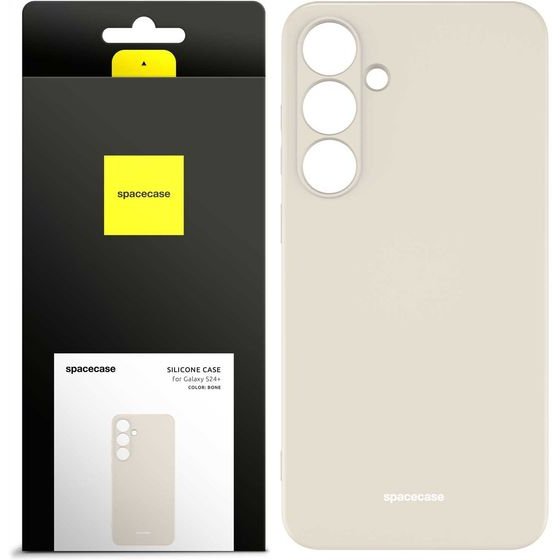 Spacecase Silicone Case Galaxy S24+ bone - (5905719106584)