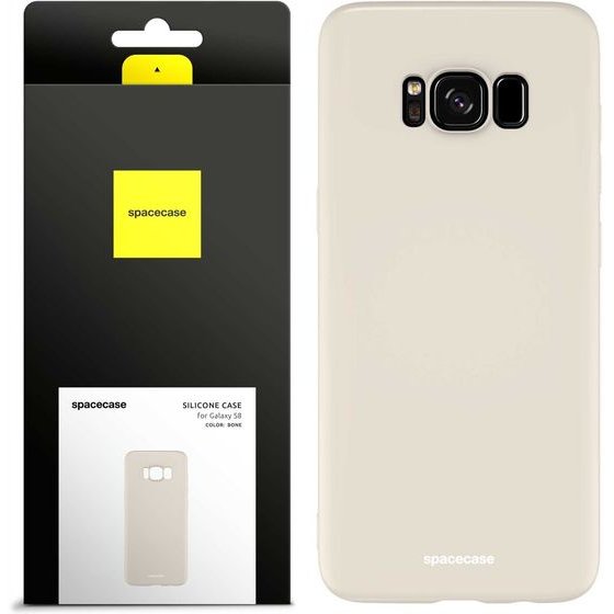 Spacecase Silicone Case Galaxy S8 bone - (5905123437137)