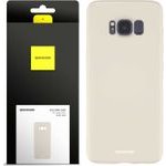 Spacecase Silicone Case Galaxy S8+ bone - (5905123437212)