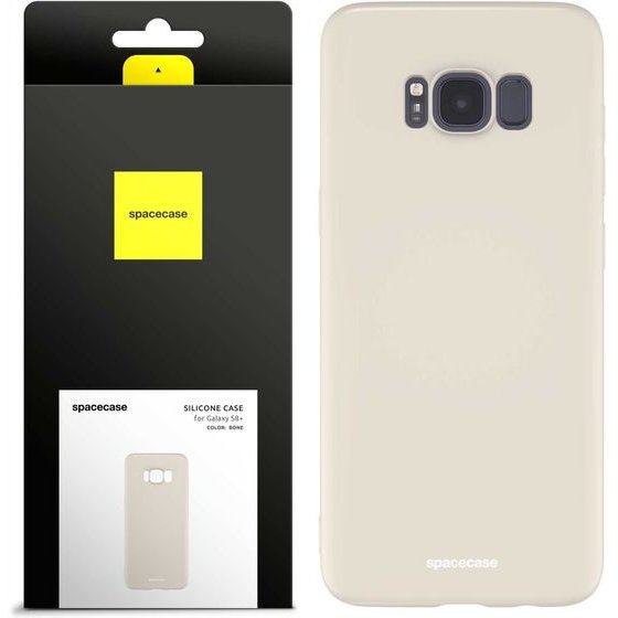 Spacecase Silicone Case Galaxy S8+ bone - (5905123437212)