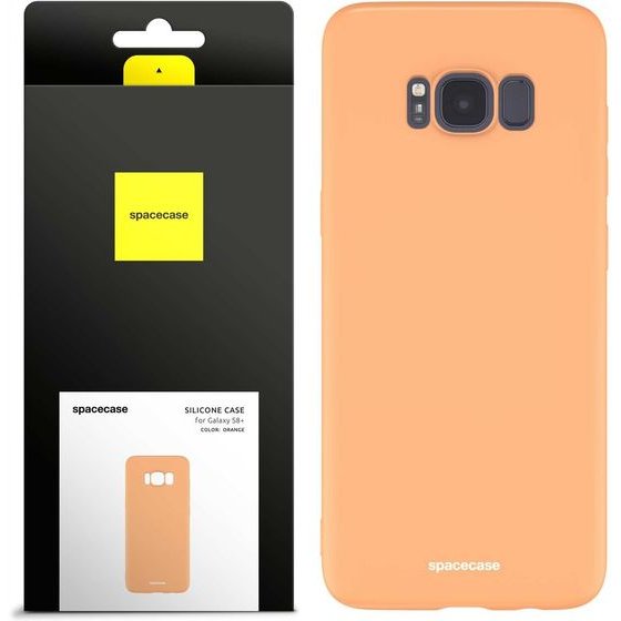Spacecase Silicone Case Galaxy S8+ orange - (5905123437243)