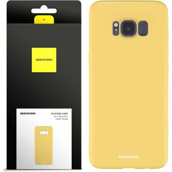 Spacecase Silicone Case Galaxy S8+ yellow - (5905123437267)