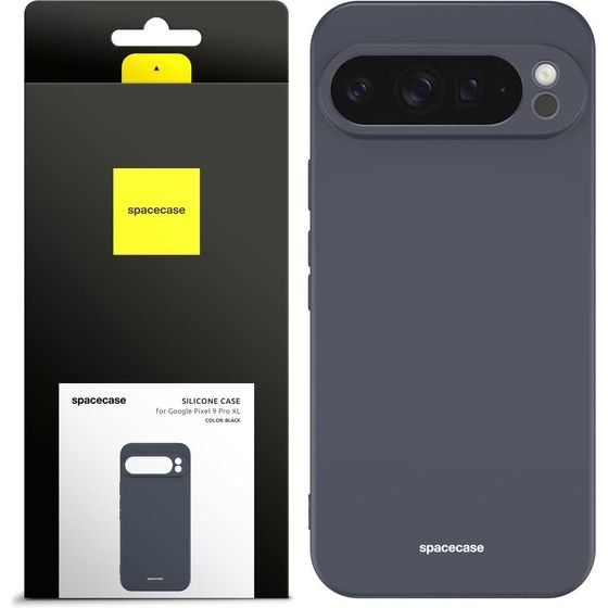 Spacecase Silicone Case Google Pixel 9 Pro XL black - (5905719111212)