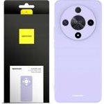 Spacecase Silicone Case Honor Magic 6 lite light purple - (5905719110628)