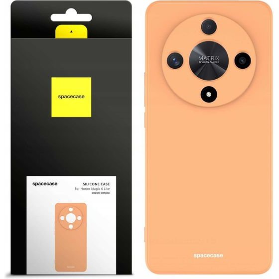Spacecase Silicone Case Honor Magic 6 lite orange - (5905719110604)
