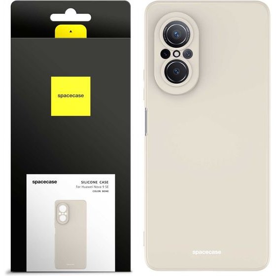 Spacecase Silicone Case Huawei Nova 9 SE bone - (5905123437533)