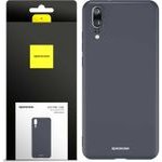 Spacecase Silicone Case Huawei P20 black - (5905123437595)