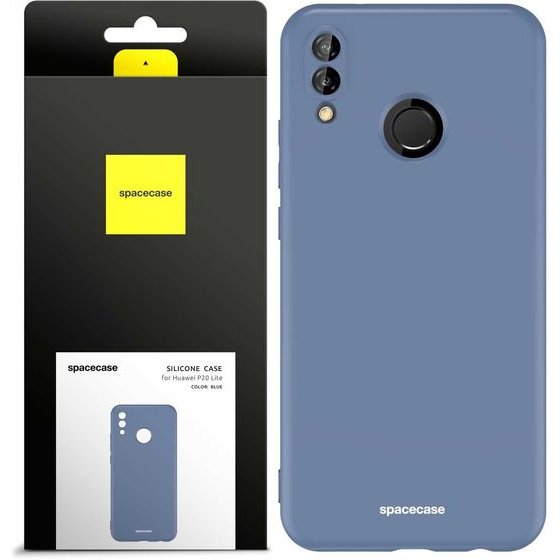 Spacecase Silicone Case Huawei P20 Lite blue - (5905123437762)