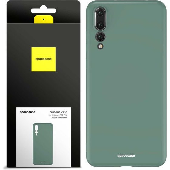Spacecase Silicone Case Huawei P20 Pro dark green - (5905123437700)
