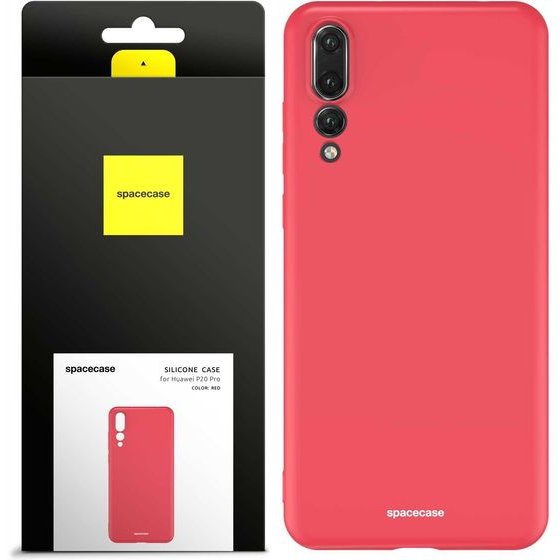 Spacecase Silicone Case Huawei P20 Pro red - (5905123437731)