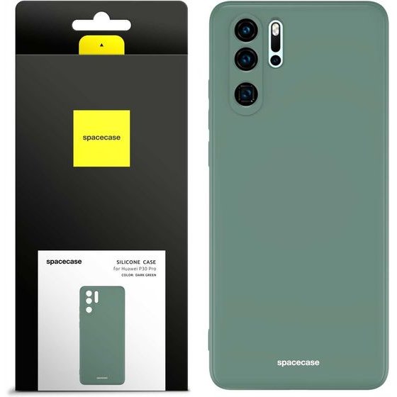 Spacecase Silicone Case Huawei P30 Pro dark green - (5905123438028)