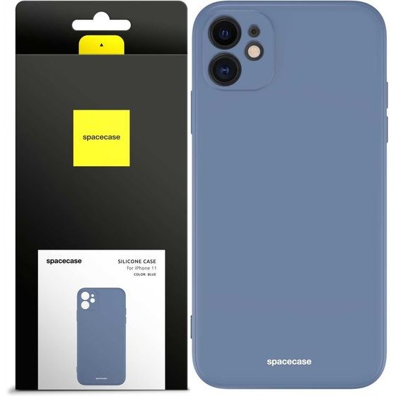 Spacecase Silicone Case iPhone 11 blue - (5905123440311)
