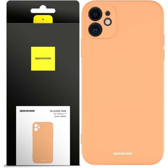 Spacecase Silicone Case iPhone 11 orange - (5905123440359)