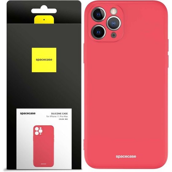 Spacecase Silicone Case iPhone 11 Pro Max red - (5905123440526)