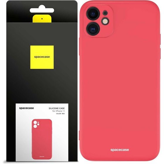 Spacecase Silicone Case iPhone 11 red - (5905123440366)
