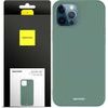 Spacecase Silicone Case iPhone 12 Pro Max dark green - (5905123433504)