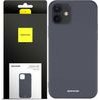 Spacecase Silicone Case iPhone 12/12 Pro black - (5905123433559)